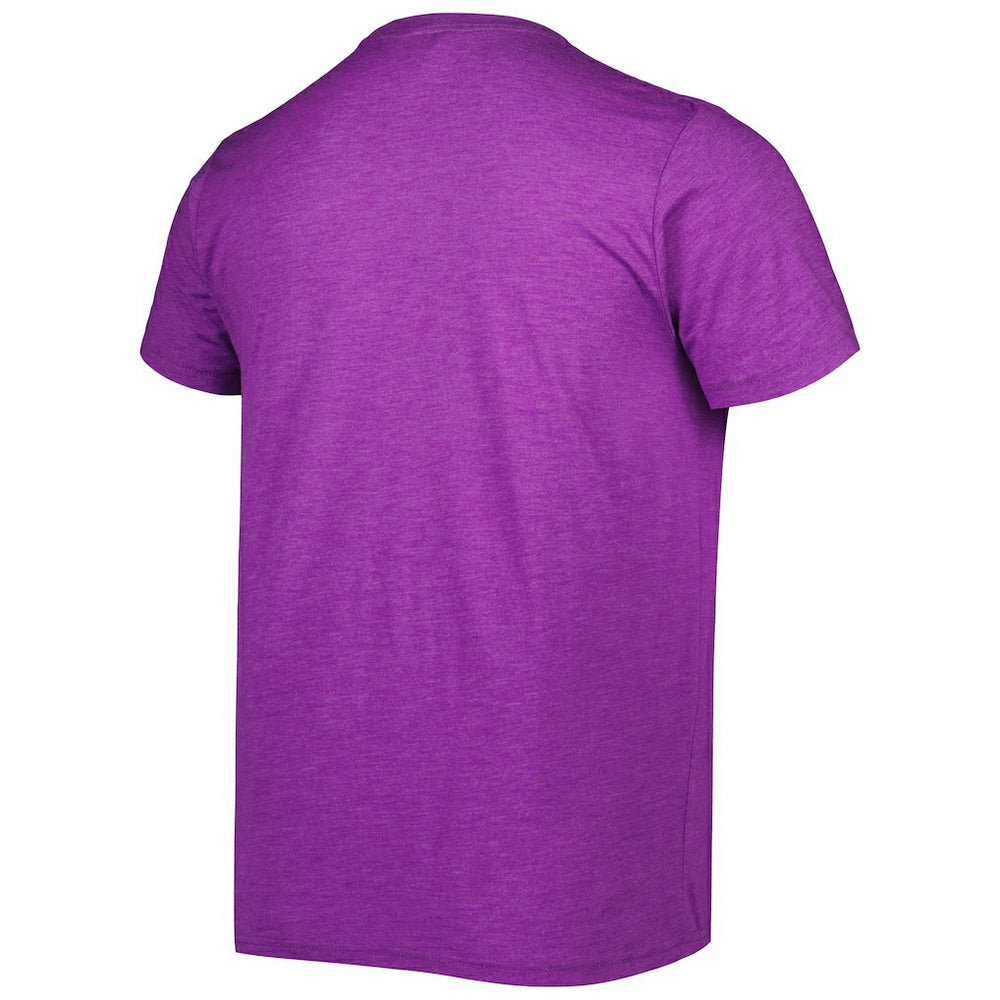 Ray Lewis & Ed Reed Baltimore Ravens Homage Unisex NFL Jam Retired Tri-Blend T-Shirt Heather Purple - NFL