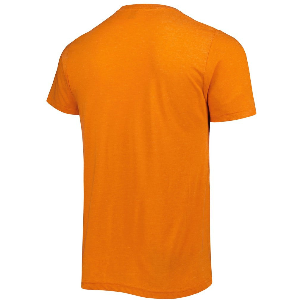 Joe Burrow Cincinnati Bengals Homage Unisex NFL Blitz Player Tri-Blend T-Shirt Heather Orange - NFL