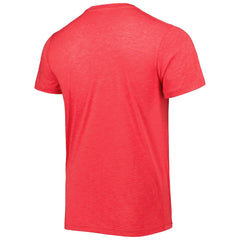 Patrick Mahomes Kansas City Chiefs Homage Unisex NFL Blitz Player Tri-Blend T-Shirt Heathered Heather Red - NFL