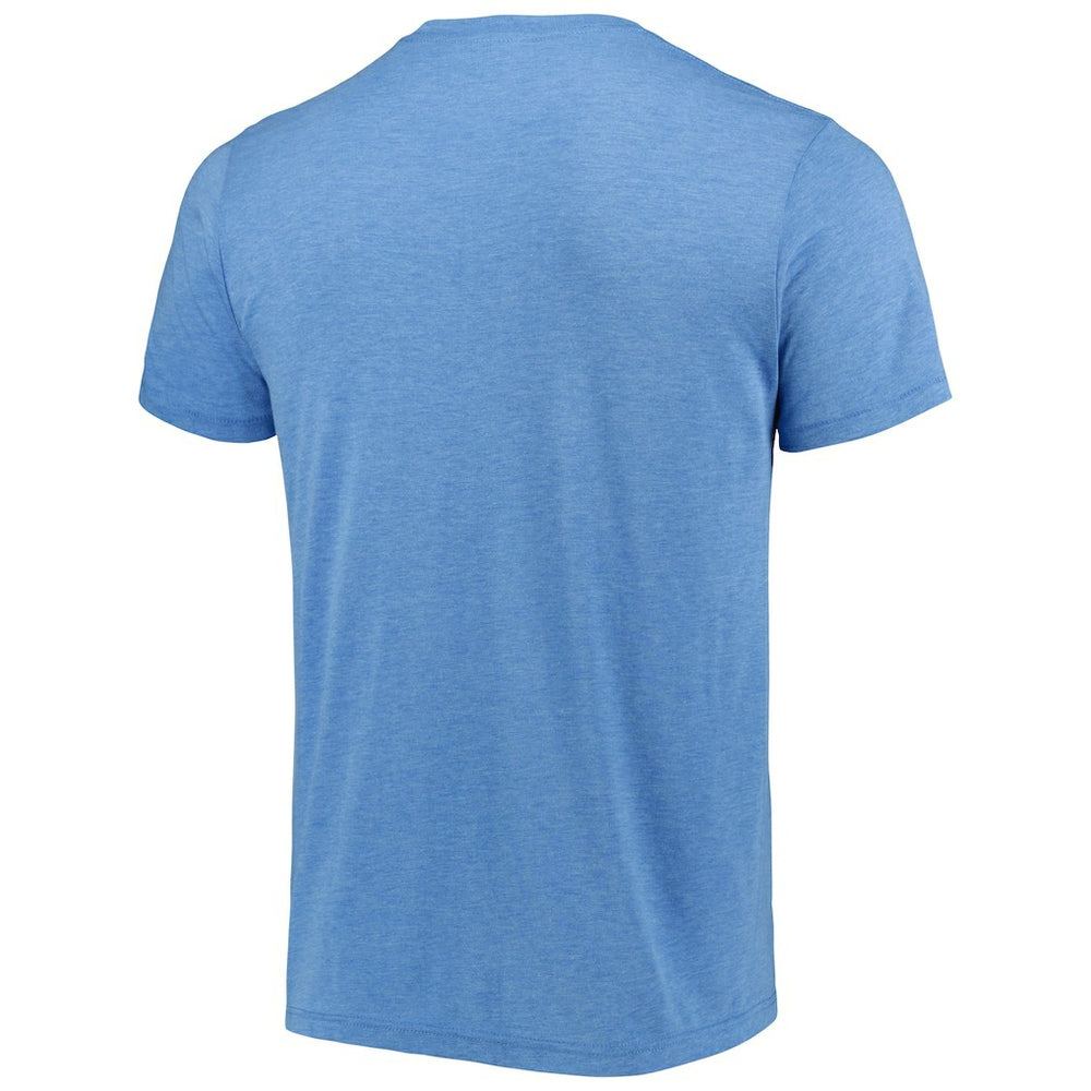 Jonathan Taylor Indianapolis Colts Homage Unisex NFL Blitz Player Tri-Blend T-Shirt Heathered Heather Royal - NFL