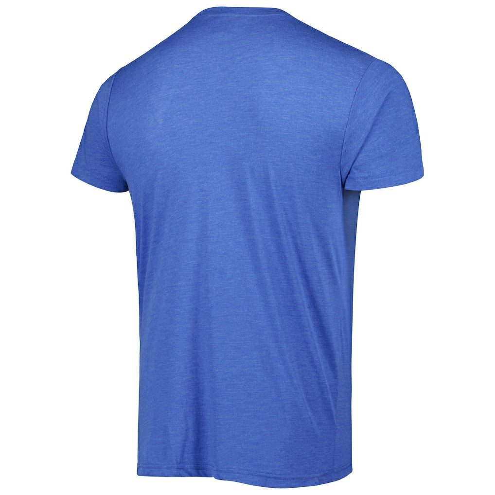 Aaron Donald Los Angeles Rams Homage Unisex NFL Blitz Player Tri-Blend T-Shirt Heather Royal - NFL