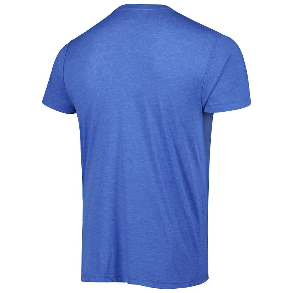 Aaron Donald Los Angeles Rams Homage Unisex NFL Blitz Player Tri-Blend T-Shirt Heather Royal - NFL