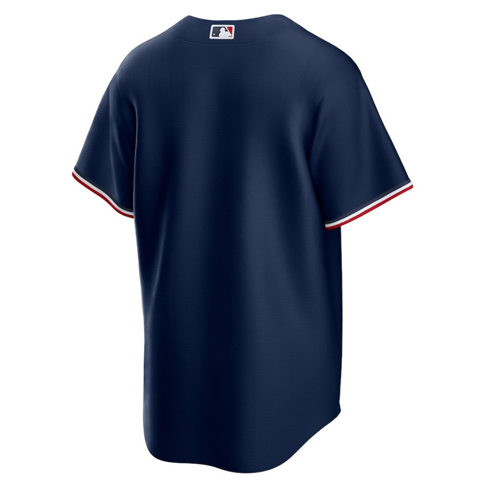 Minnesota Twins Nike Alternate Replica Team Logo Jersey - Navy | MLB Jerseys