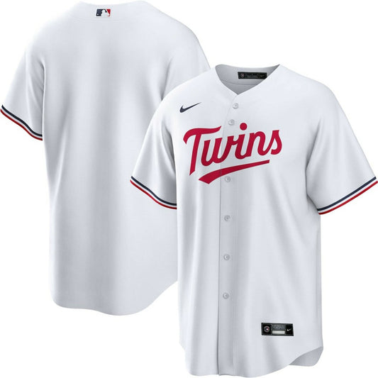 Minnesota Twins Nike Home Replica Team Jersey - White | MLB Jerseys