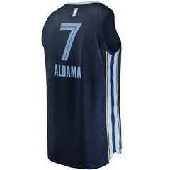 Fanatics - Santi Aldama Memphis Grizzlies Fast Break Replica Jersey - Icon Edition - Navy