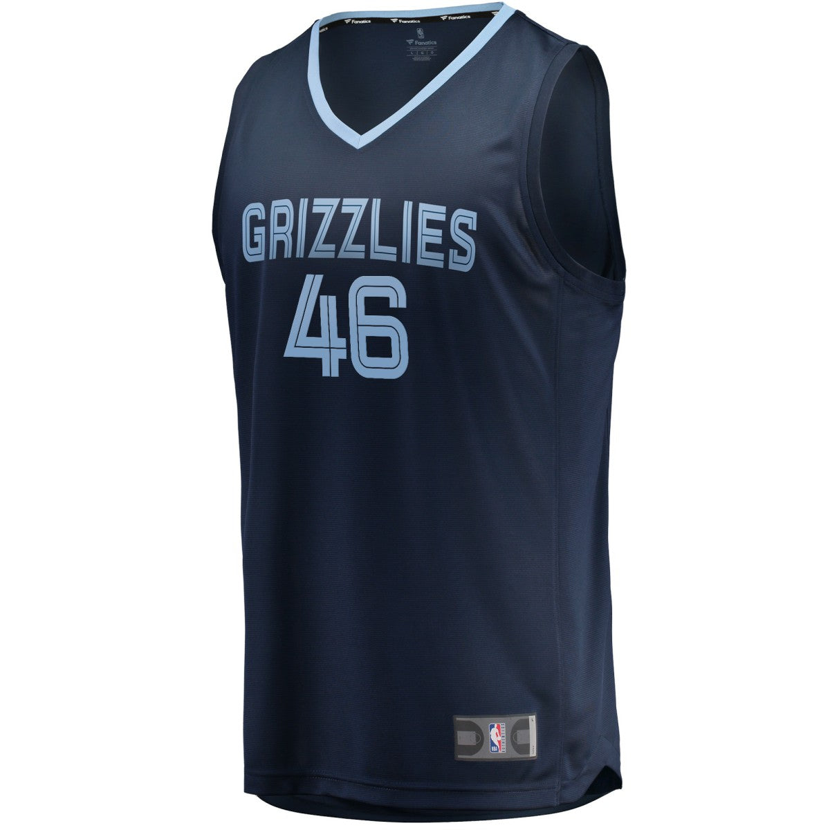 Fanatics - John Konchar Memphis Grizzlies Fast Break Replica Jersey - Icon Edition - Navy