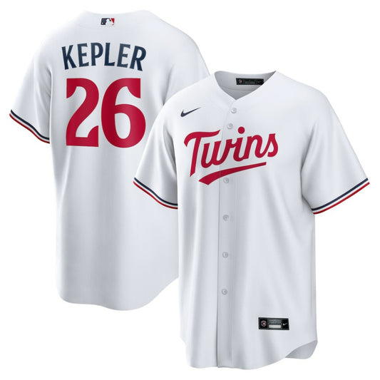 Max Kepler Minnesota Twins Nike Home Replica Player Logo Jersey - White | MLB Jerseys