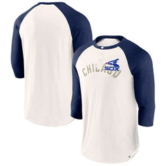 Chicago White Sox Fanatics Backdoor Slider Raglan 3/4-Sleeve T-Shirt Clearance