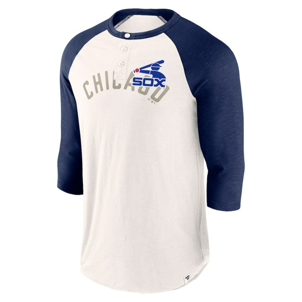 Chicago White Sox Fanatics Backdoor Slider Raglan 3/4-Sleeve T-Shirt Clearance