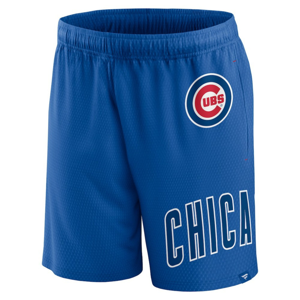 Chicago Cubs Fanatics Clincher Mesh Shorts On Sale