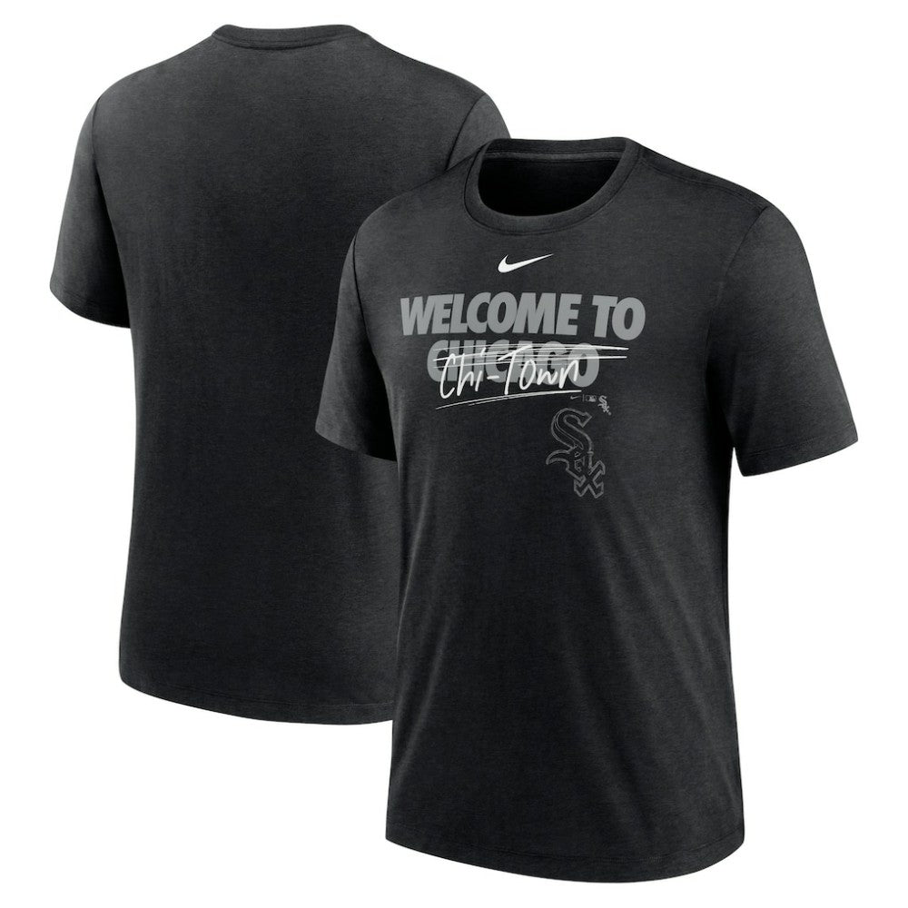 Chicago White Sox Nike Home Spin Tri-Blend T-Shirt Sale