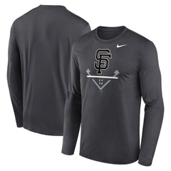 San Francisco Giants Nike Icon Legend Performance Long Sleeve T-Shirt discount