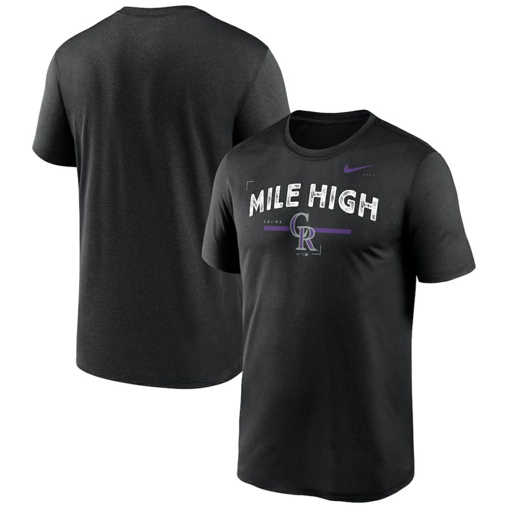 Colorado Rockies Nike Local Legend Practice Performace T-Shirt Clearance