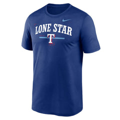 Texas Rangers Nike Local Legend Practice Performace T-Shirt Lifestyle