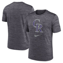Colorado Rockies Nike Logo Velocity Performance T-Shirt discount