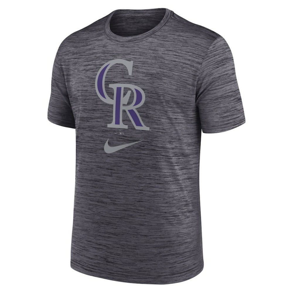 Colorado Rockies Nike Logo Velocity Performance T-Shirt discount