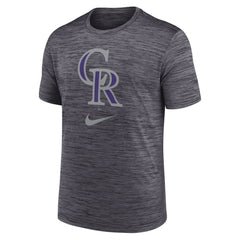 Colorado Rockies Nike Logo Velocity Performance T-Shirt discount