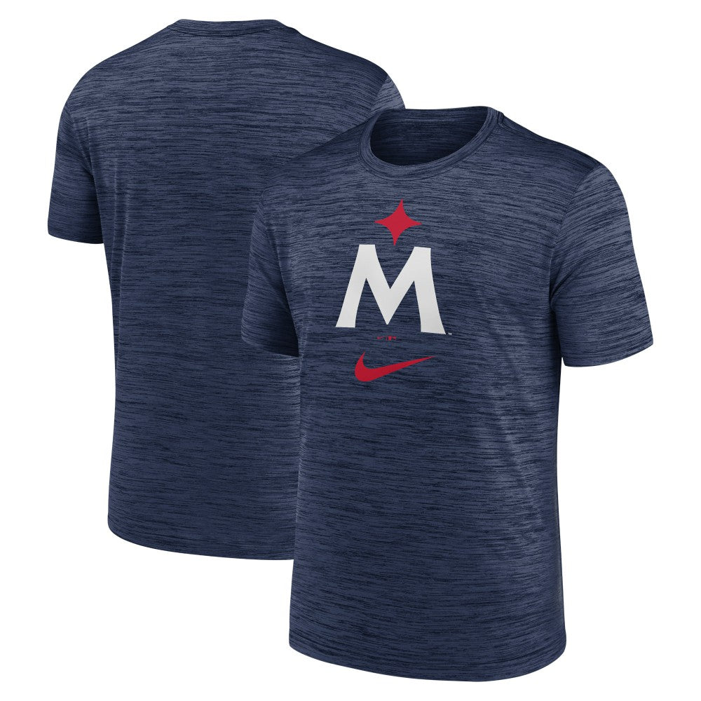 Minnesota Twins Nike 2023 Logo Velocity Performance T-Shirt Lifestyle