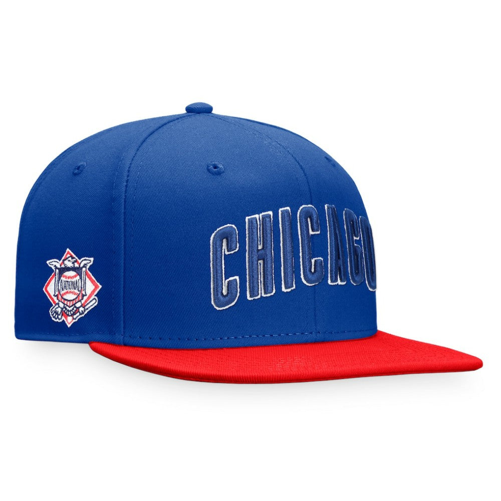 Chicago Cubs Fanatics Fundamental Two-Tone Fitted Hat Online