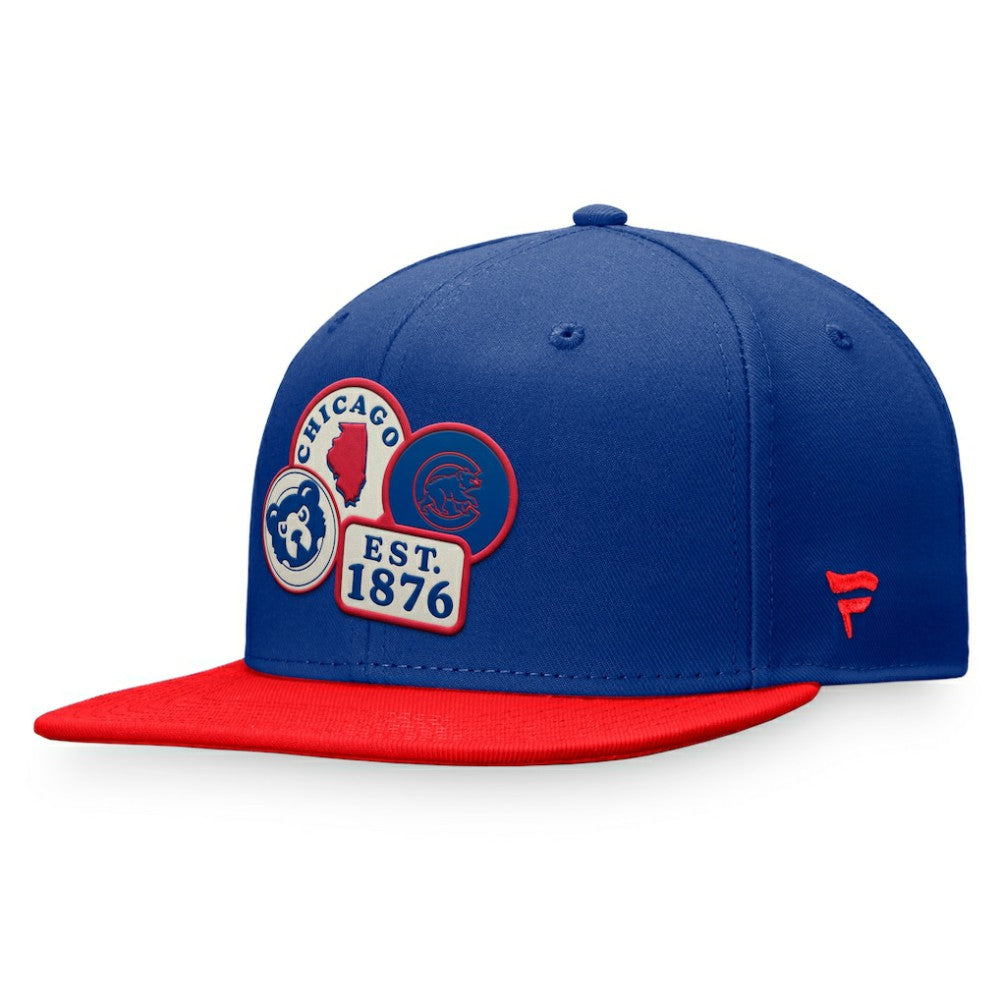 Chicago Cubs Fanatics Heritage Patch Fitted Hat Sale