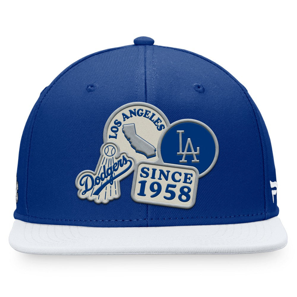 Los Angeles Dodgers Fanatics Heritage Patch Fitted Hat for sale