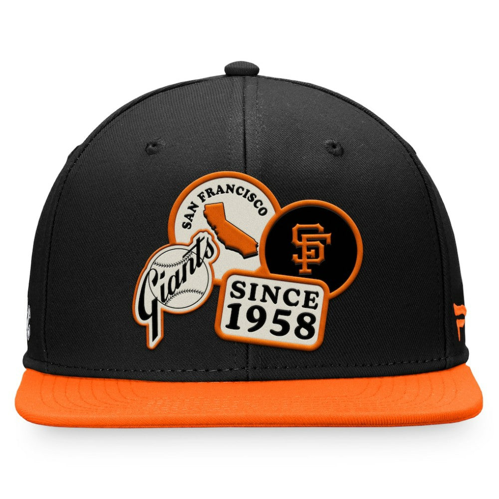 San Francisco Giants Fanatics Heritage Patch Fitted Hat discount