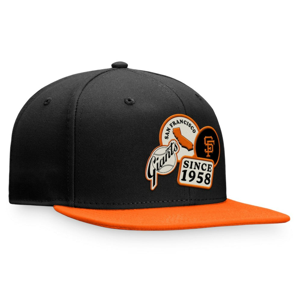 San Francisco Giants Fanatics Heritage Patch Fitted Hat discount