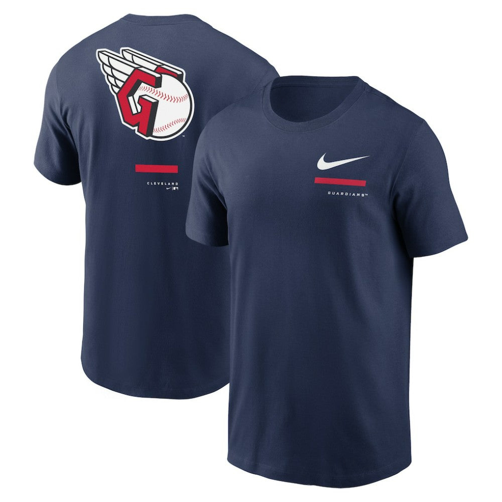 Cleveland Guardians Nike Over the Shoulder T-Shirt Lifestyle