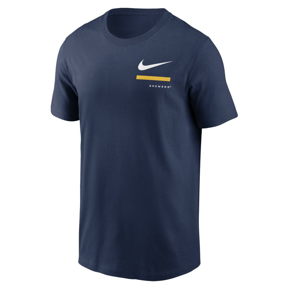 Milwaukee Brewers Nike Over the Shoulder T-Shirt Online