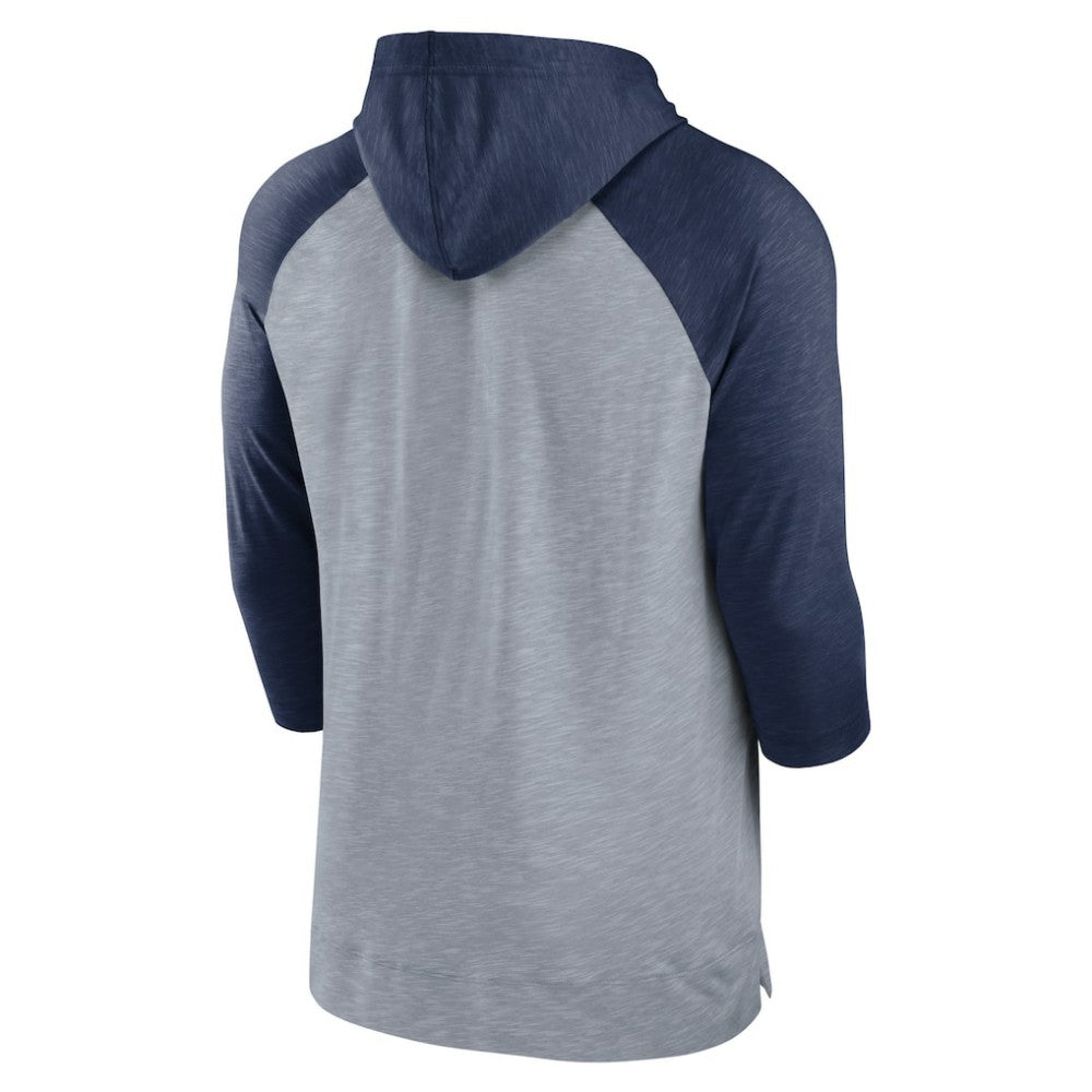Minnesota Twins Nike Baseball Raglan 3/4-Sleeve Pullover Hoodie Lifestyle
