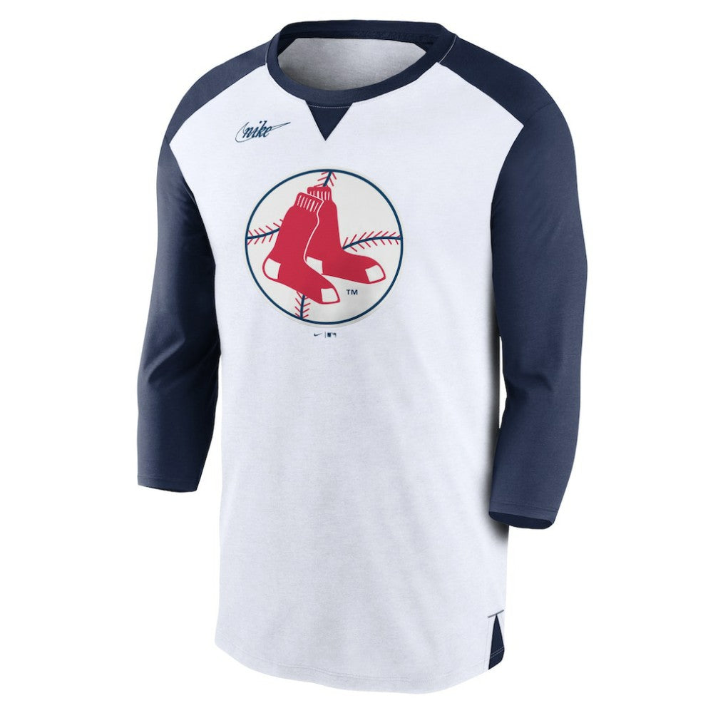Boston Red Sox Nike Rewind 3/4-Sleeve T-Shirt for sale