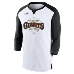San Francisco Giants Nike Rewind 3/4-Sleeve T-Shirt for sale