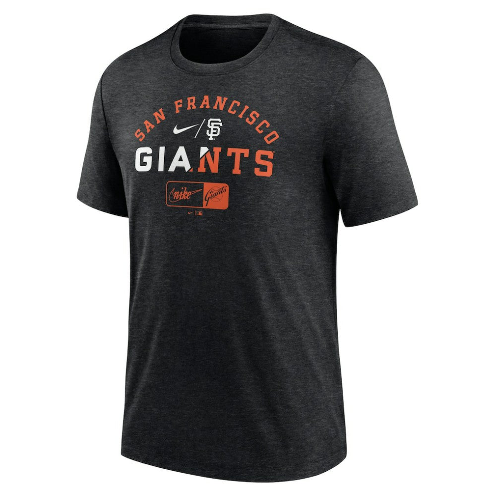 San Francisco Giants Nike Rewind Review Slash Tri-Blend T-Shirt Sale