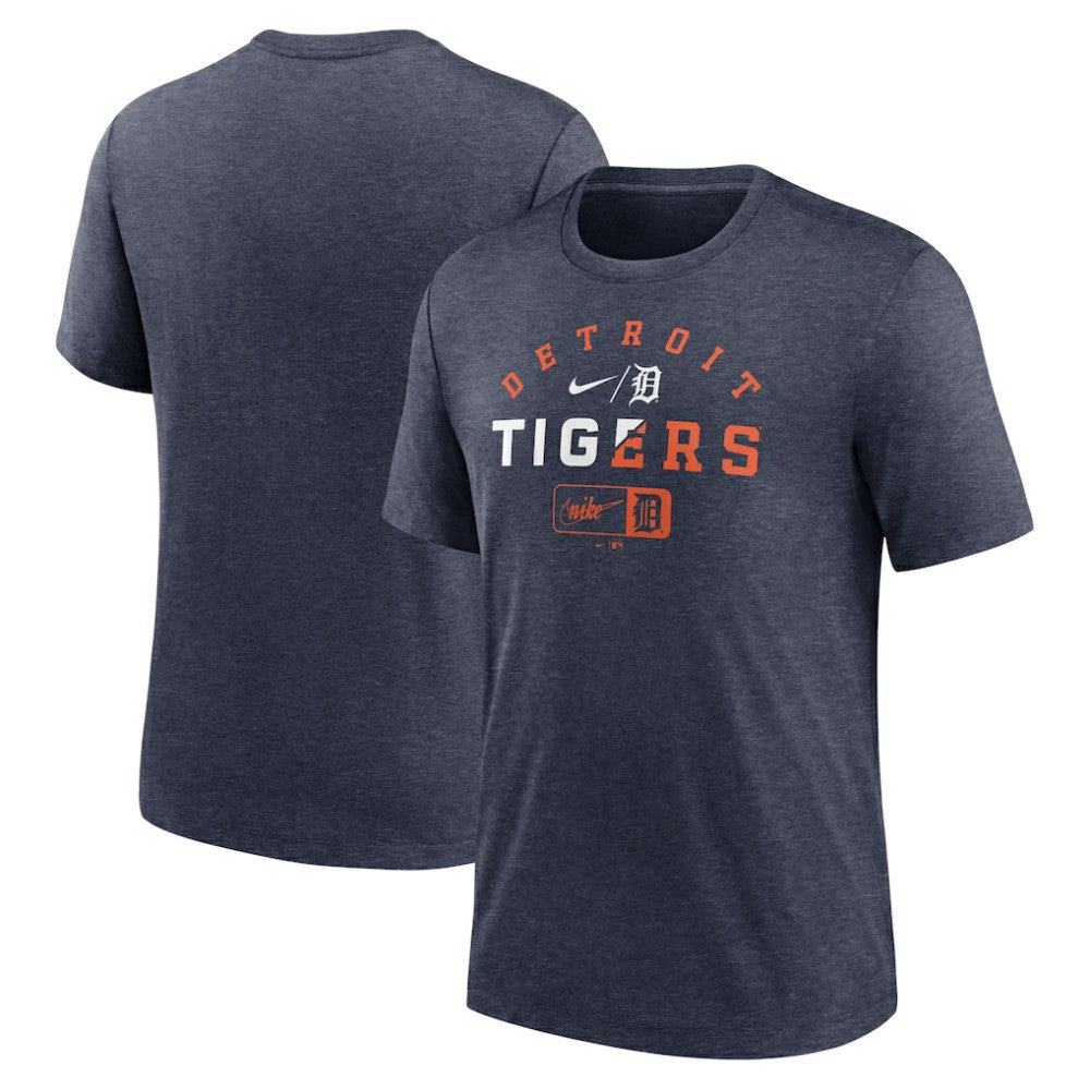 Detroit Tigers Nike Rewind Review Slash Tri-Blend T-Shirt Near Me