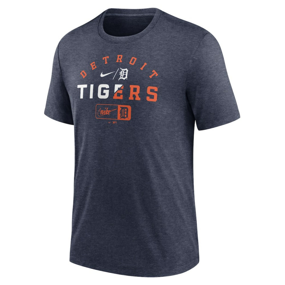 Detroit Tigers Nike Rewind Review Slash Tri-Blend T-Shirt Near Me