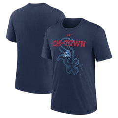 Chicago White Sox Nike Rewind Retro Tri-Blend T-Shirt for sale