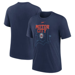 Detroit Tigers Nike Rewind Retro Tri-Blend T-Shirt for sale