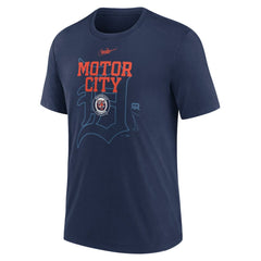 Detroit Tigers Nike Rewind Retro Tri-Blend T-Shirt for sale