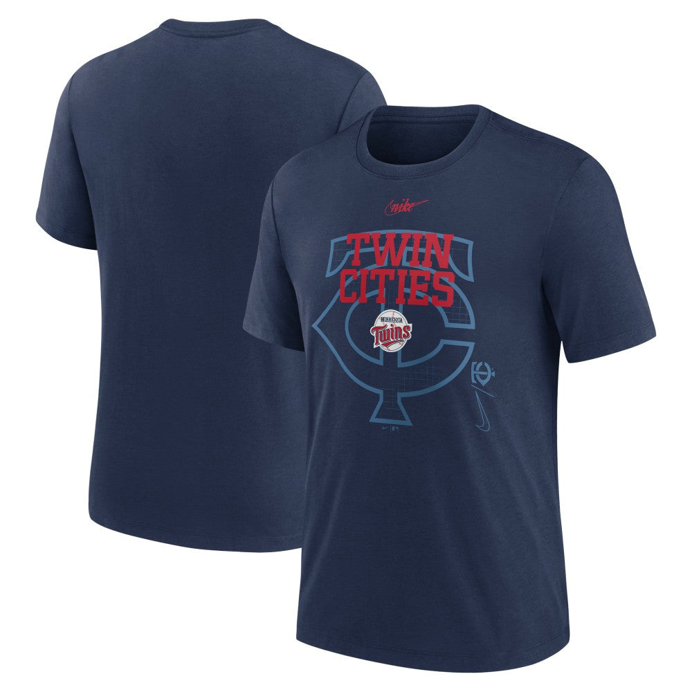 Minnesota Twins Nike Rewind Retro Tri-Blend T-Shirt for sale