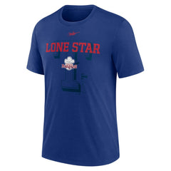 Texas Rangers Nike Rewind Retro Tri-Blend T-Shirt Near Me