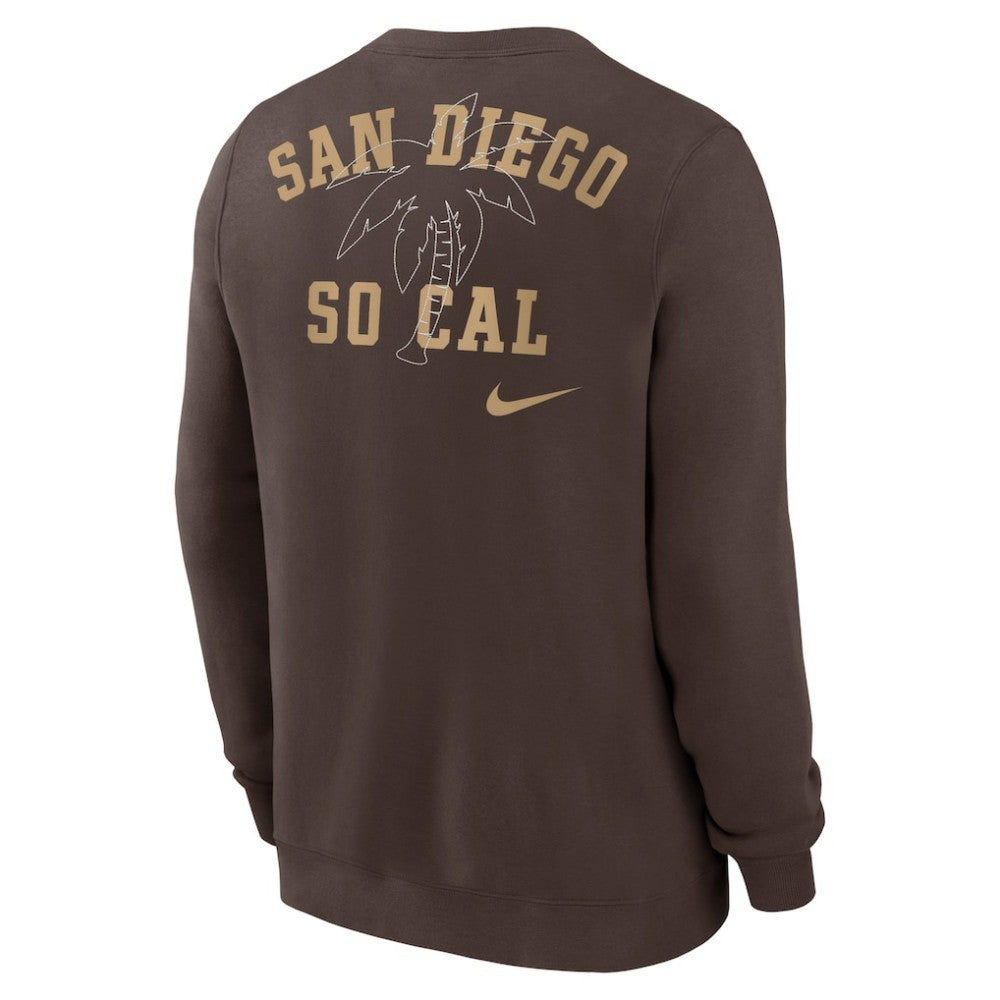 San Diego Padres Nike Statement Ball Game Fleece Pullover Sweatshirt for sale