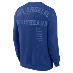 Los Angeles Dodgers Nike Statement Ball Game Fleece Pullover Sweatshirt Sale