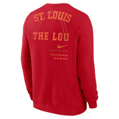 St. Louis Cardinals Nike Statement Ball Game Fleece Pullover Sweatshirt for sale