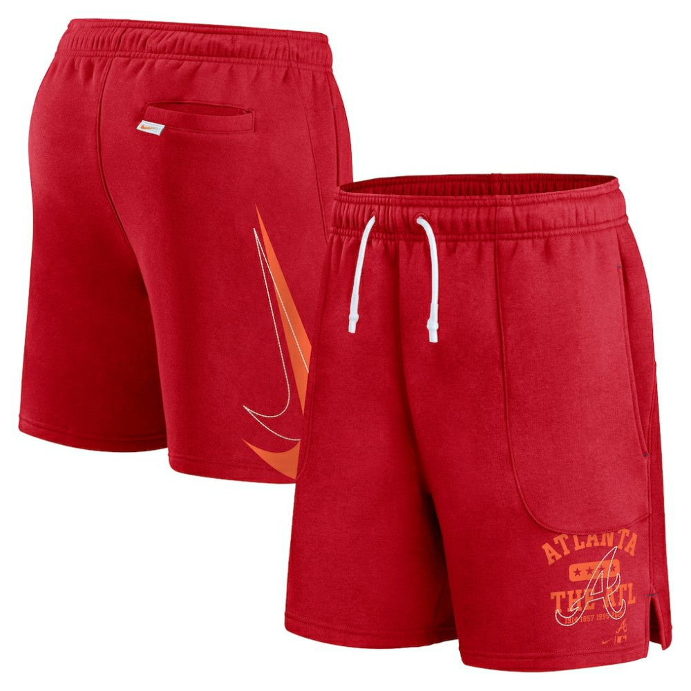 Atlanta Braves Nike Statement Ball Game Shorts On Sale