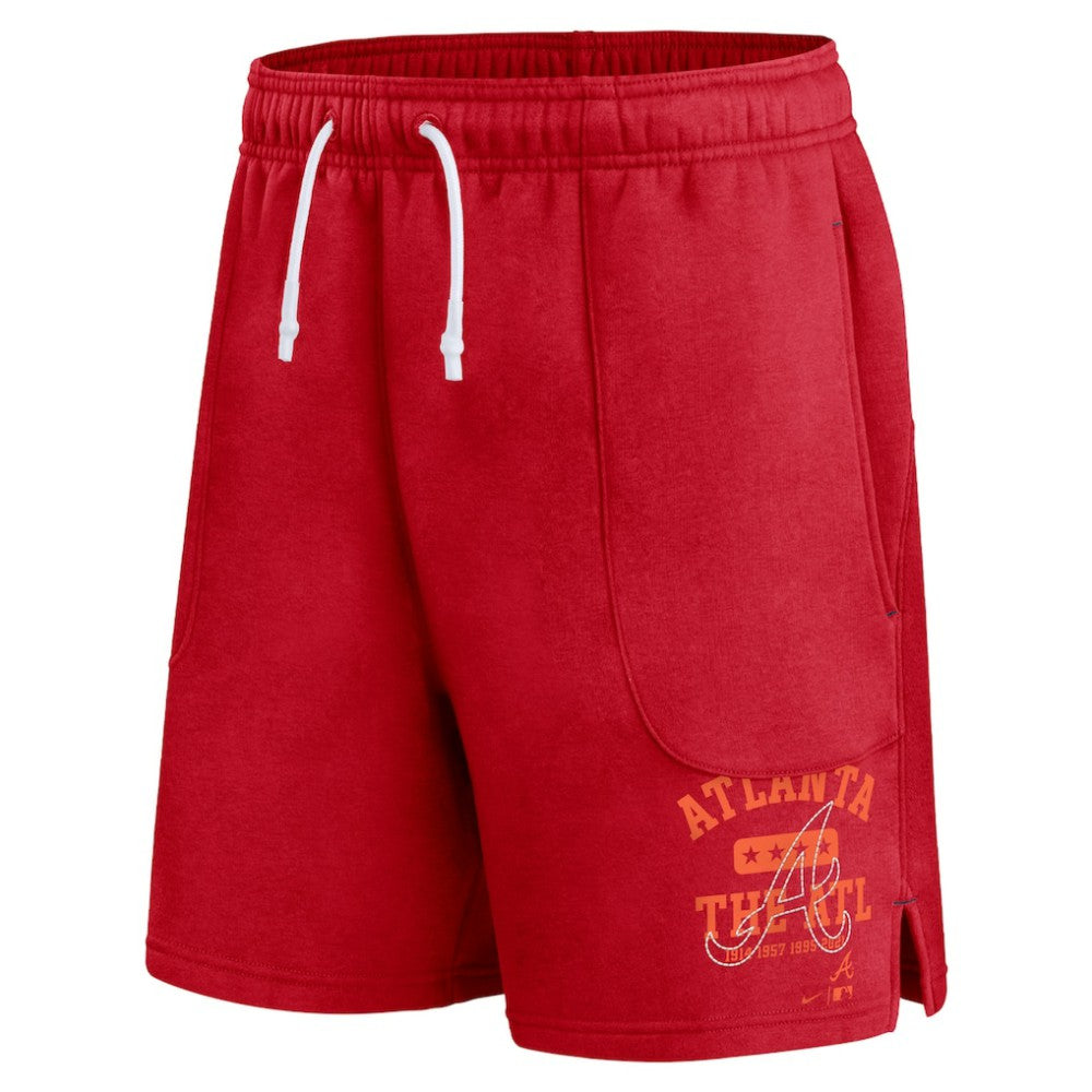 Atlanta Braves Nike Statement Ball Game Shorts On Sale
