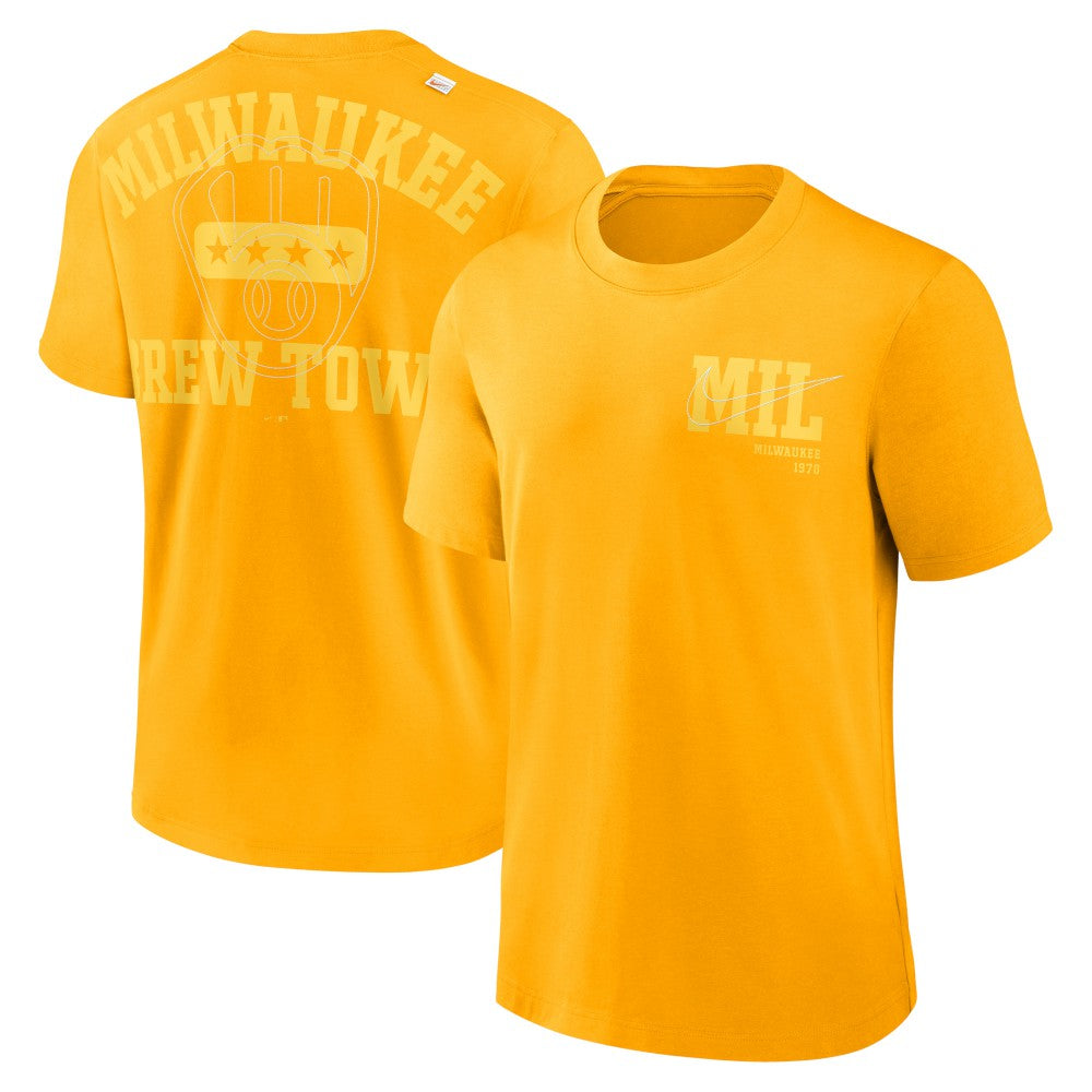 Milwaukee Brewers Nike Statement Game Over T-Shirt On Sale