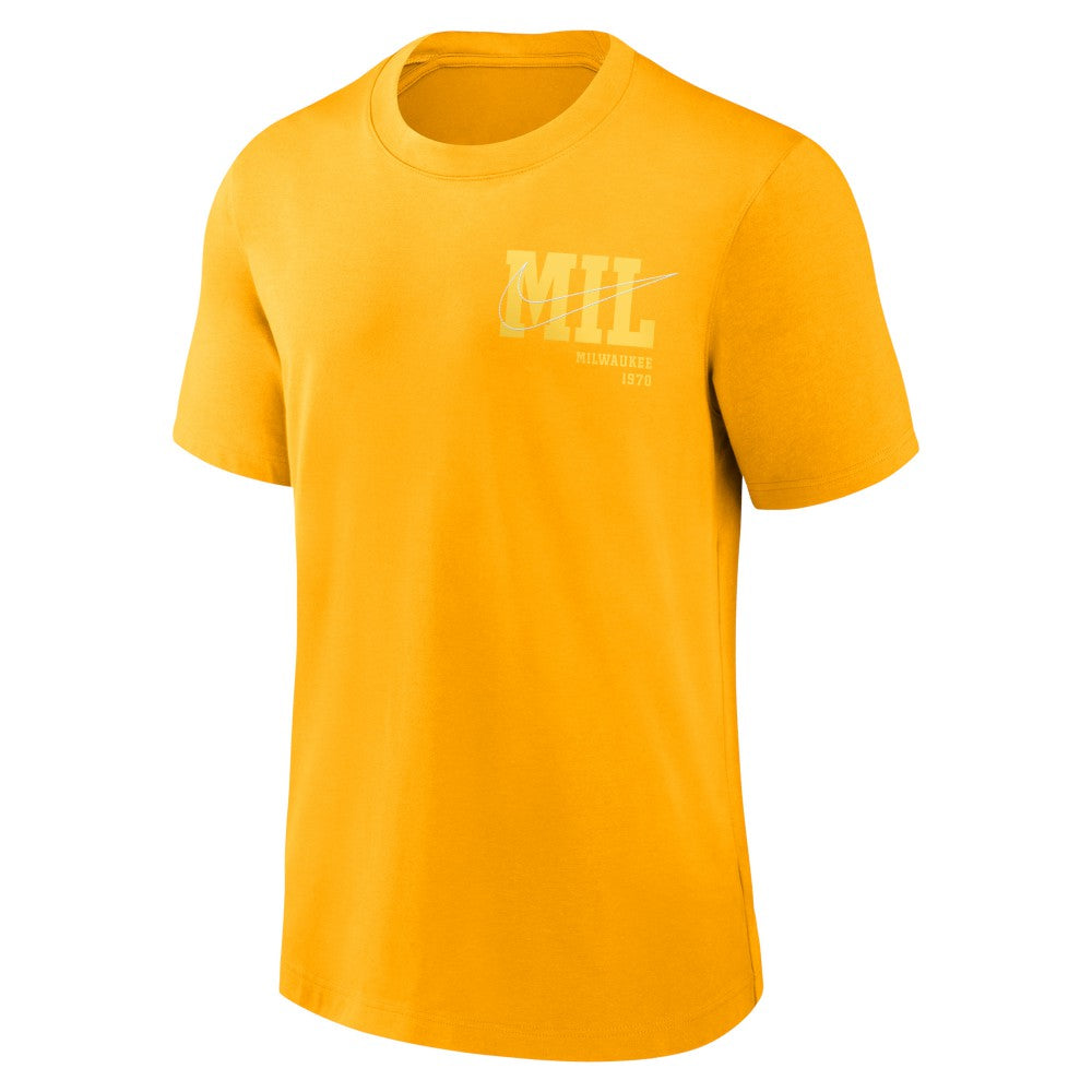 Milwaukee Brewers Nike Statement Game Over T-Shirt On Sale