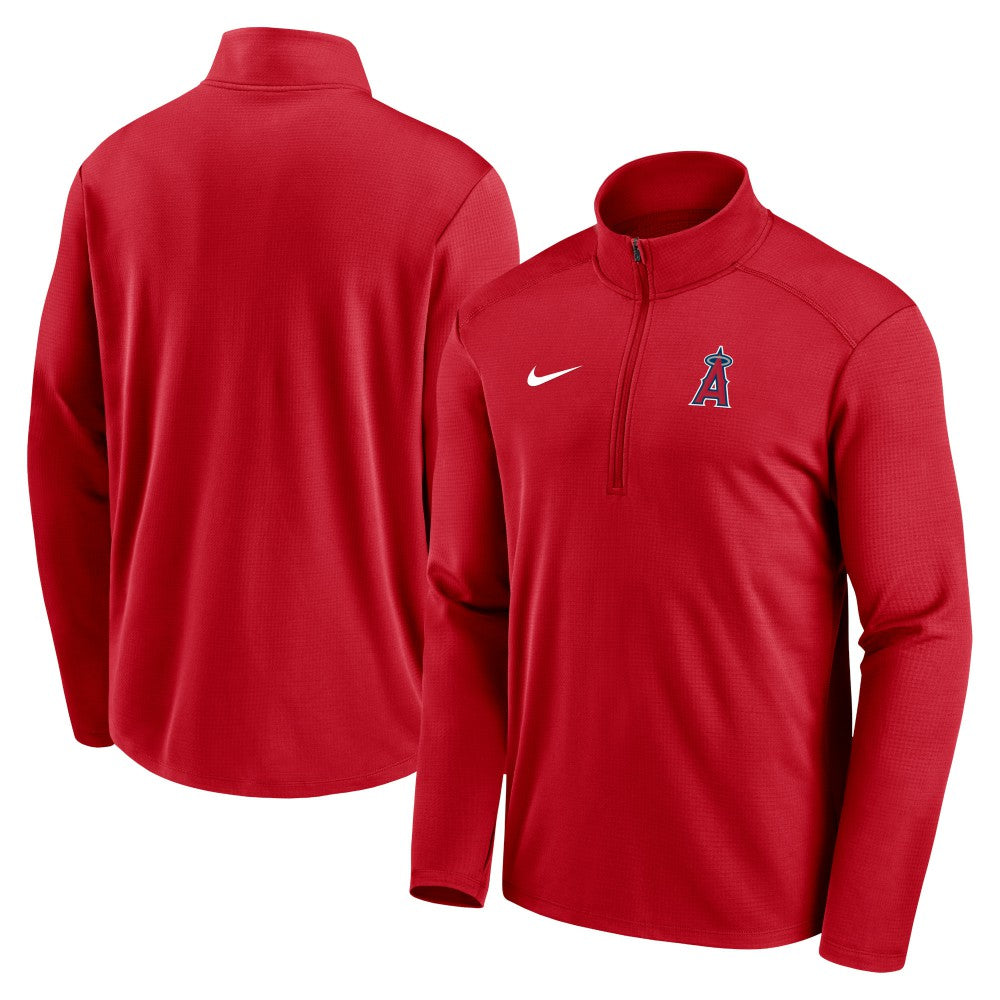 Los Angeles Angels Nike Agility Pacer Lightweight Performance Half-Zip Top Lifestyle
