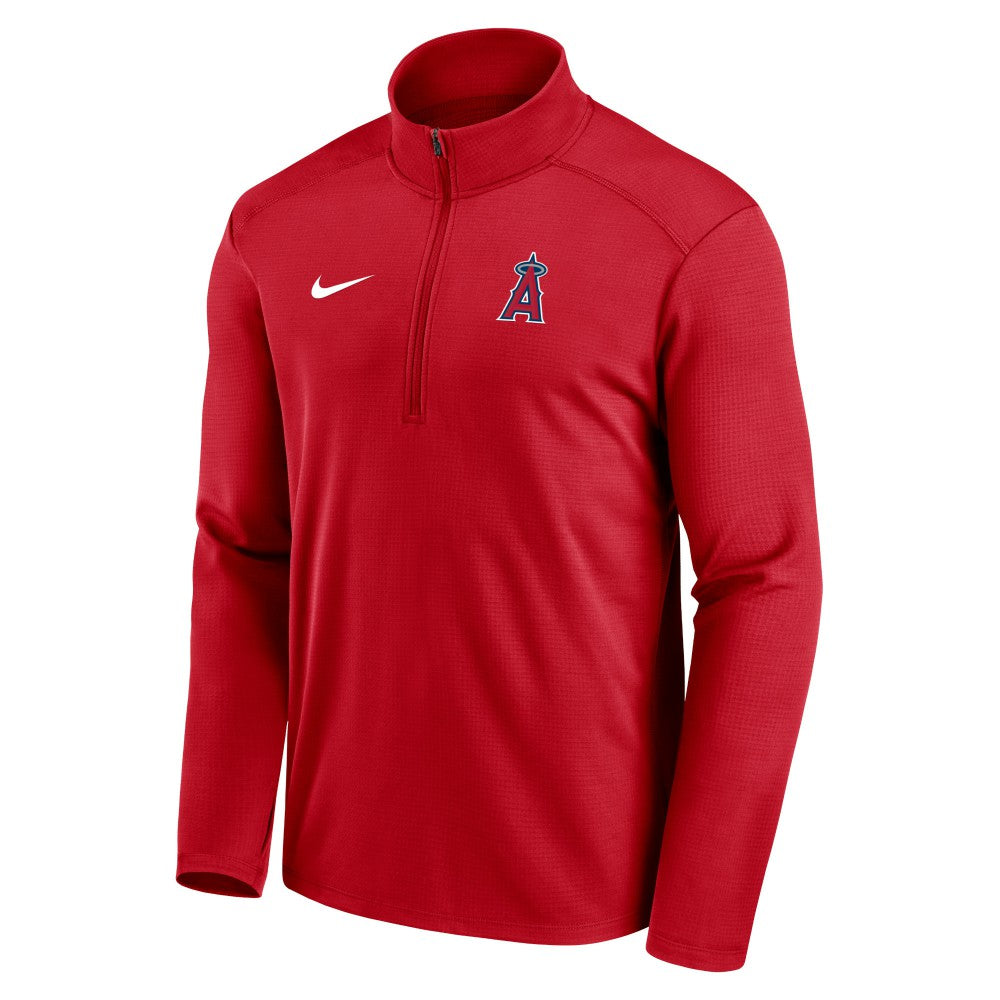 Los Angeles Angels Nike Agility Pacer Lightweight Performance Half-Zip Top Lifestyle