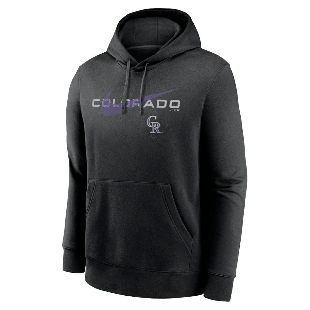 Colorado Rockies Nike Swoosh NeighborHOOD Pullover Hoodie Online